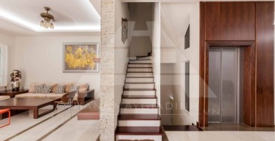 Lắp đặt thang máy tại Biệt thự Hoa Sữa 5 –  Vinhomes Riverside – Long Biên – Hà Nội